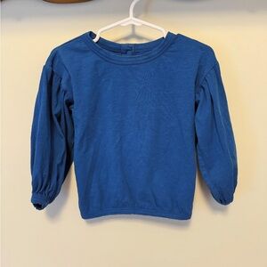 Kate Quinn blue bubble sleeve